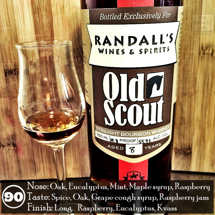 Old Scout Bourbon 8 years Review - Randalls Wine and Spirits