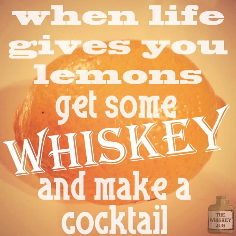 Life Lemons Whiskey Cocktail
