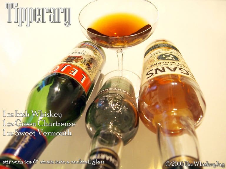 Tipperary Cocktail Recipe - Irish Whiskey Cocktail