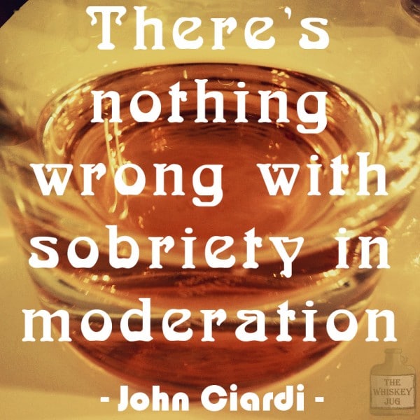 Sobriety in Moderation John Cirardi Quote