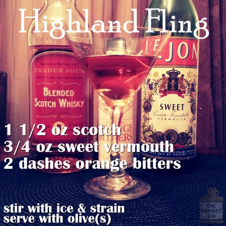 Highland Fling Scotch Cocktail Recipe