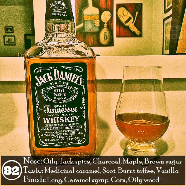 Jack Daniel's Old No. 7 Tennessee Whiskey, 750 ml Bottle, 80 Proof 