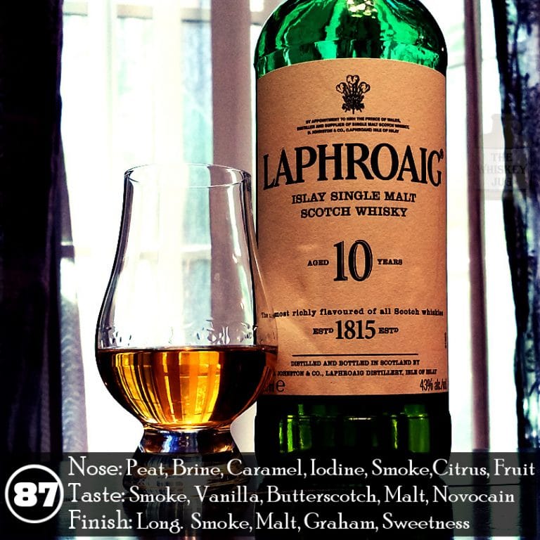 Laphroaig 10 Review - The Whiskey Jug