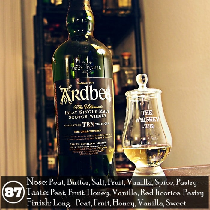 Ardbeg 10 éves áttekintés