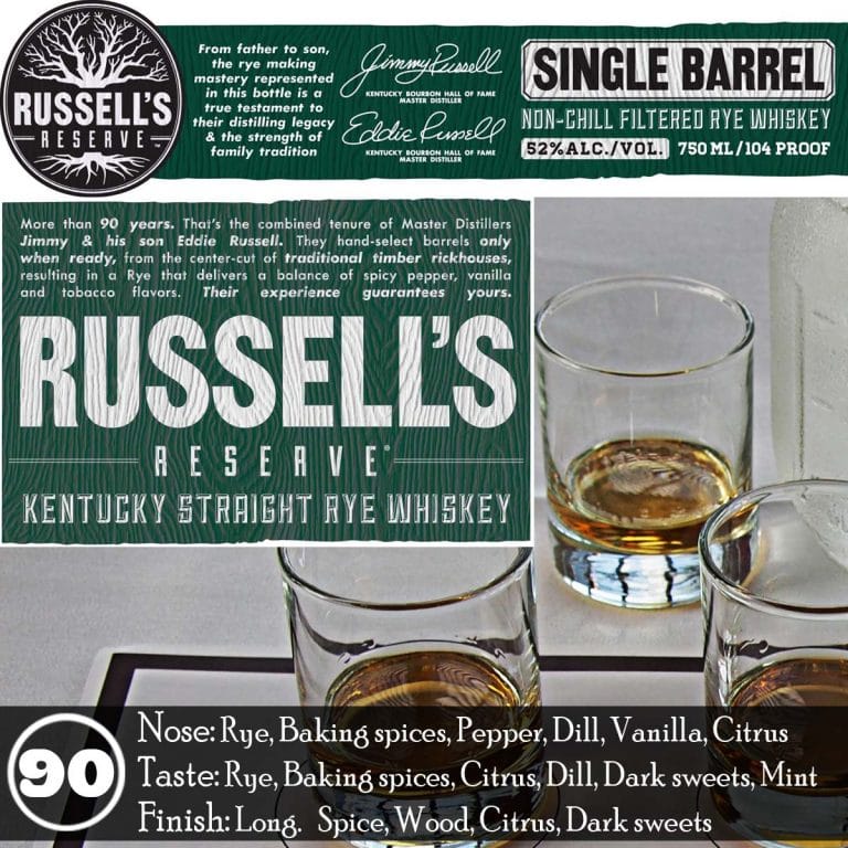 Best Russell's Reserve Single Barrel Bourbon Review