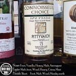 1993 Connoisseurs Choice Pittyvaich 13 Years Review