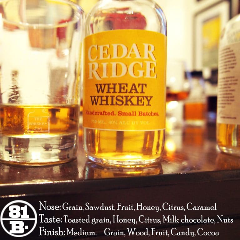 Cedar Ridge Wheat Whiskey Review