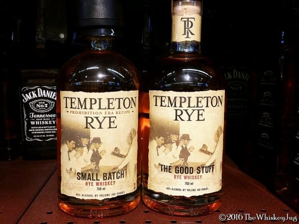 Templeton Rye Not Prohibition