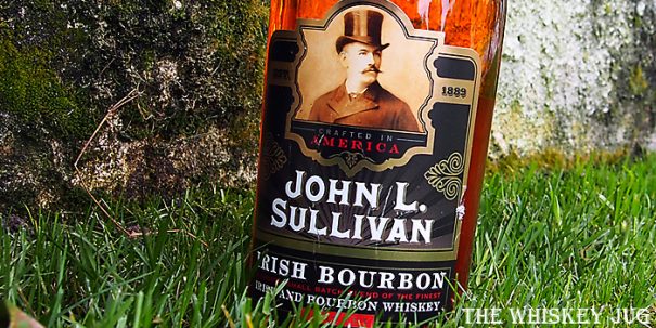 John L Sullivan Irish Bourbon Label