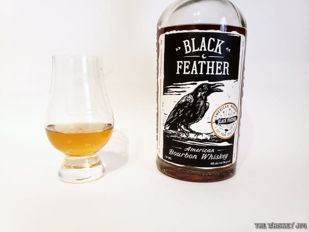 Black Feather American Bourbon Whiskey is a sourced bourbon mixing two different ages of whiskey. The whiskey comes from MGP.