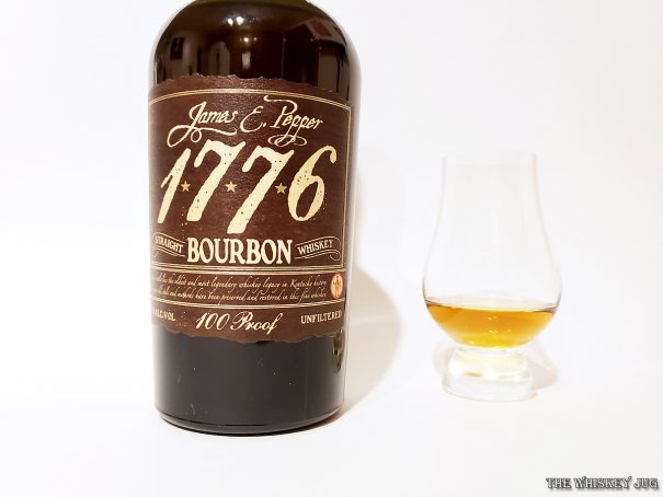 James E Pepper 1776 Bourbon is a decent whiskey at a decent price point that works well neat or in a cocktail.