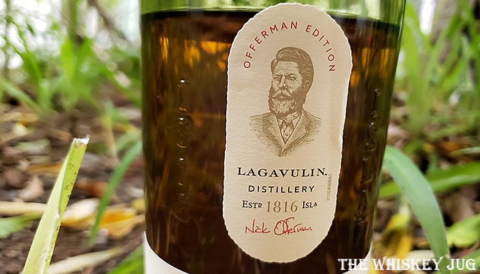Lagavulin Offerman Edition Aged 11 Years Label