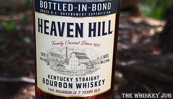 Heaven Hill Bottled In Bond 7 Years Front Label