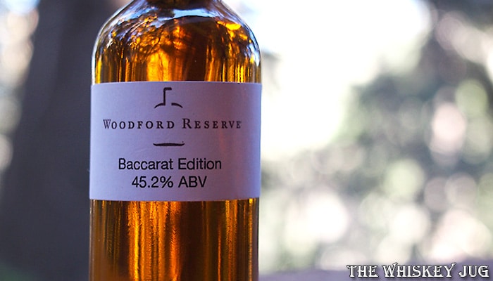 Woodford Reserve Baccarat Edition Label