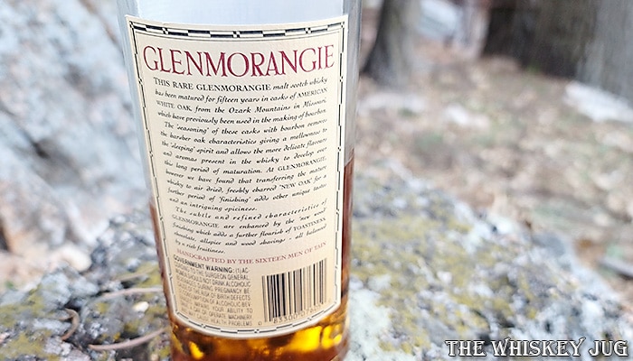Glenmorangie 15 Years Label