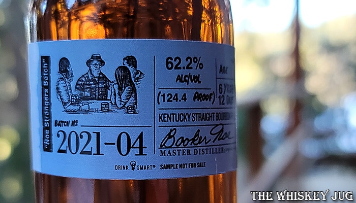 Bookers 2021-04 Noe Strangers Batch Bourbon Labels
