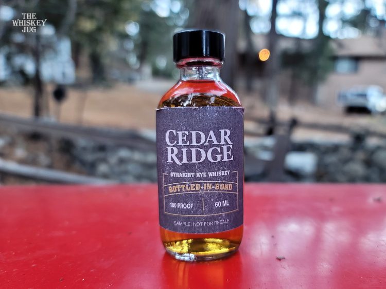 Cedar Ridge Bottled In Bond Rye Review