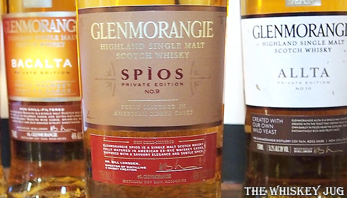Glenmorangie Spios Label