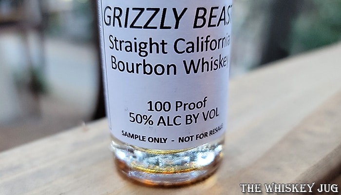 Redwood Empire Grizzly Beast California Bourbon Label