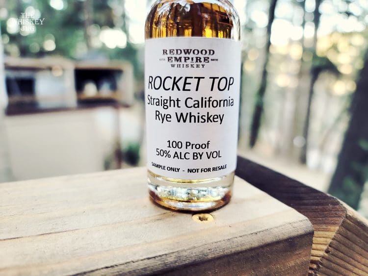 Redwood Empire Rocket Top California Rye Whiskey Review