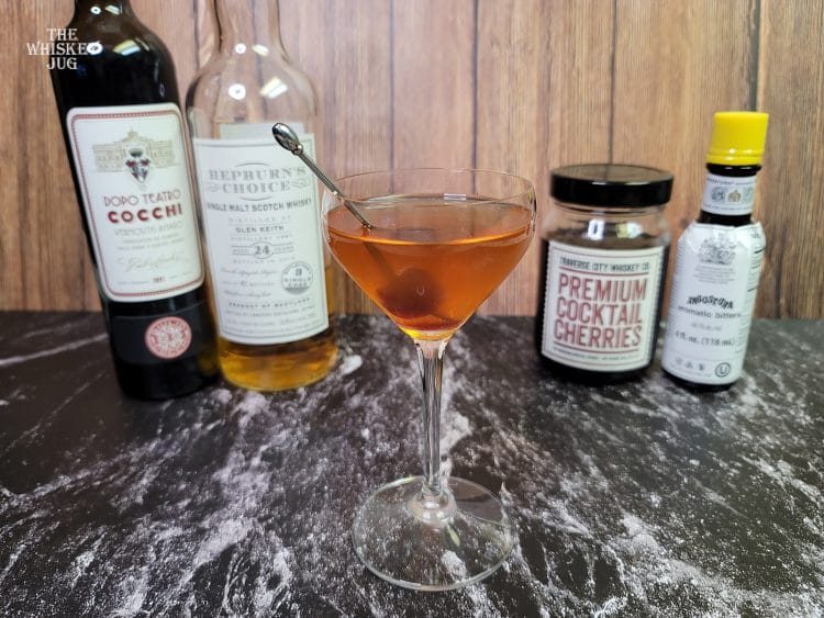 rob whiskey cocktail