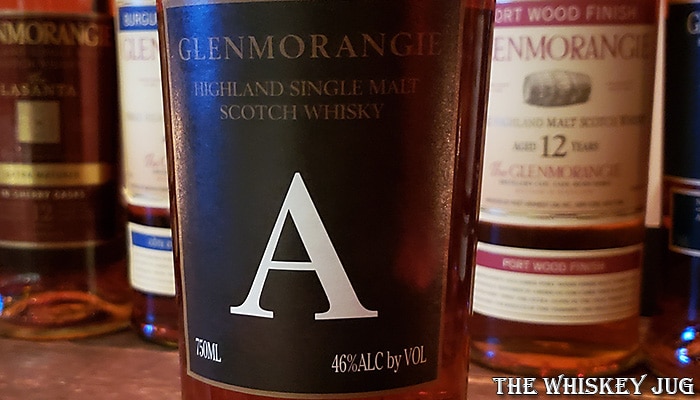 Glenmorangie A Grand Cru Burgundy Finish Label