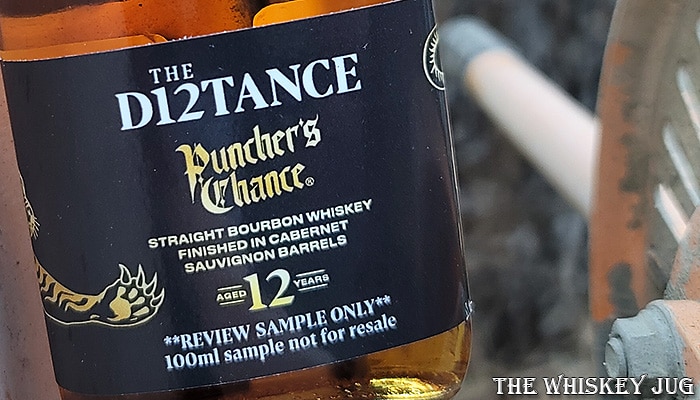 Puncher's Chance 12 Years The D12tance Bourbon Label